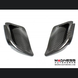 Alfa Romeo 4C Front Bumper Air Vent Trim Kit - Carbon Fiber - Launch Edition